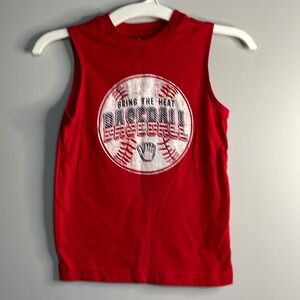 Red Patriotic Muscle Shirt Size XS